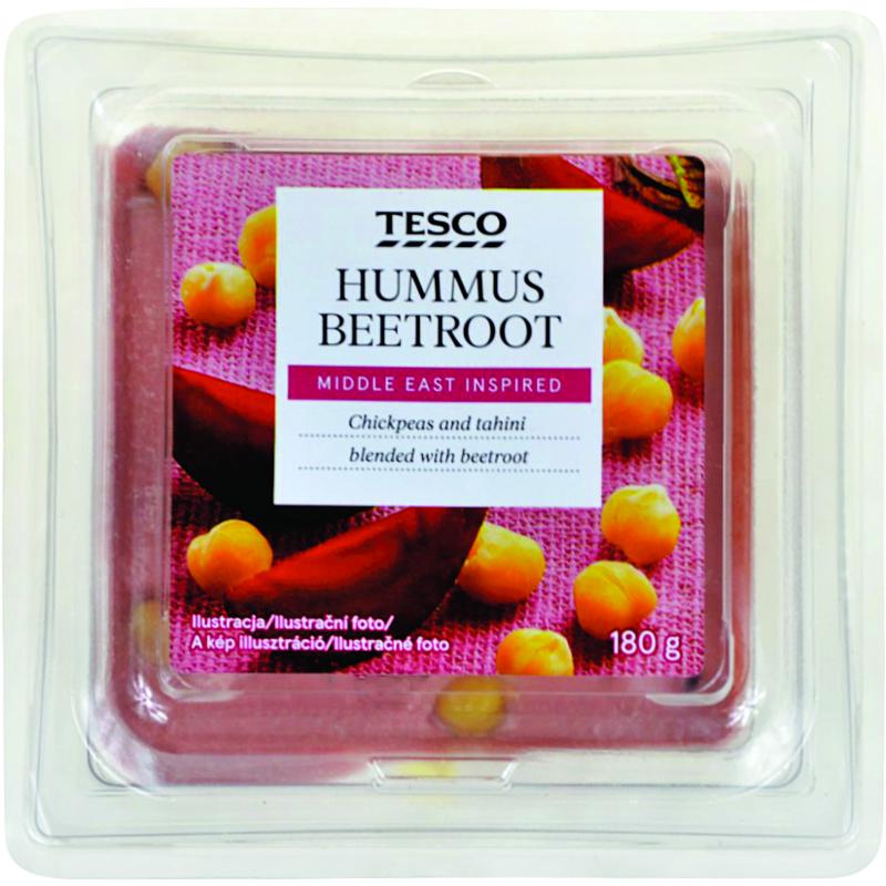 Tesco Hummus Beetroot
